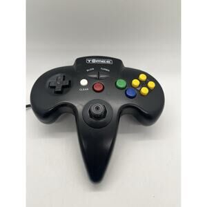 N64 - CONTROLLER FOR N64 (BLACK) TOMEE - Tested Works